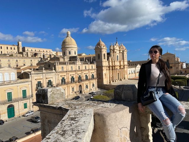 Lior above Noto Cathedral